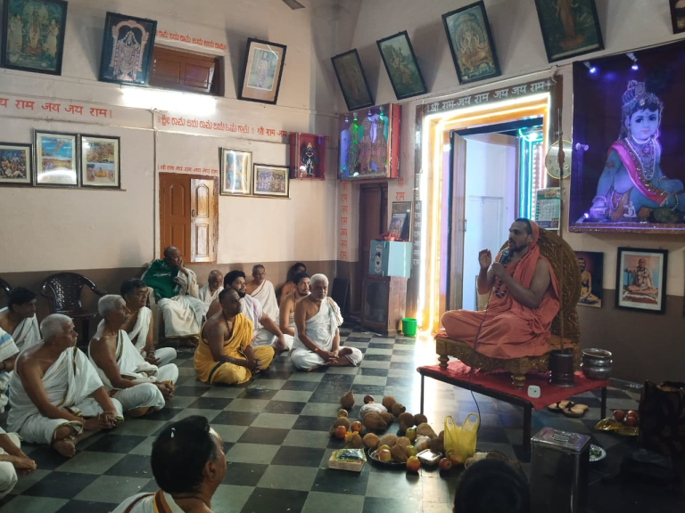 ಶಿವಮೊಗ್ಗದ ಹೊಸಳ್ಳಿ ಗ್ರಾಮದಲ್ಲಿ ಭಗವದ್ಗೀತಾ ಅಭಿಯಾನದ ಕಾರ್ಯಕ್ರಮ